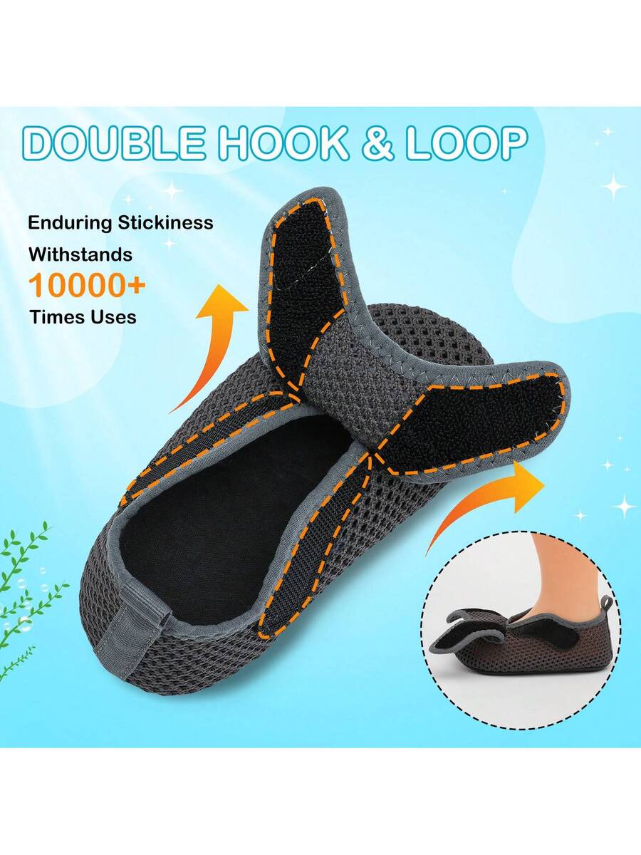 Beige kids aquatic shoes featuring a breathable fabric upper, adjustable hook and loop strap closure, and a flexible non-slip rubber outsole.