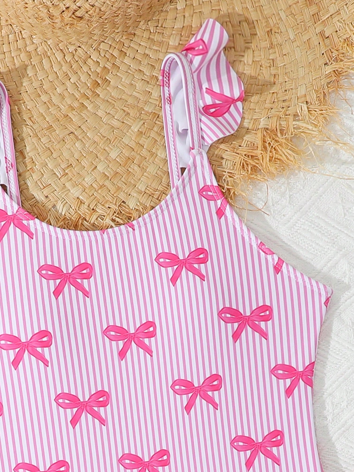 Tween Girls Floral Print One-Piece Swimsuit With Tie-Front Skirt Hibiscus Swimsuit Girls Black With Pink Flower Swimsuit Tween Hawaiian Outfit Black One Piece Bathing Suit With Skirt