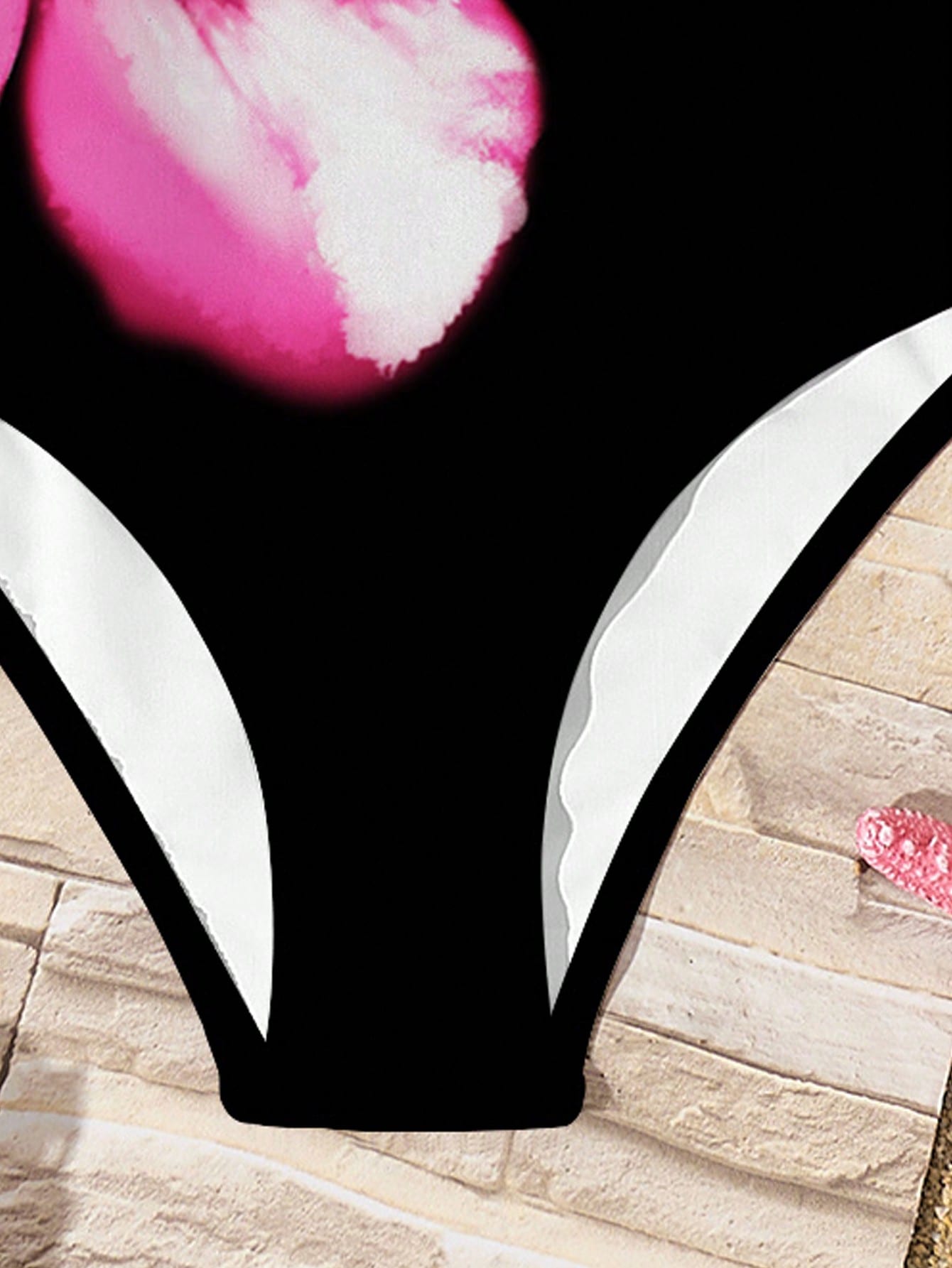 Tween girls multicolor one-piece swimsuit with cut-out detail, spaghetti straps, all-over tie-dye style print, and natural mid-waist bottom for beach and vacation wear.