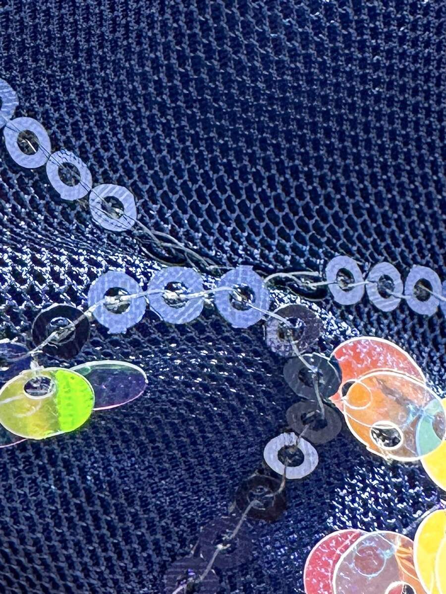 Women's sequin textured halter triangle bikini top and high-waist side tie bikini bottom swimsuit set