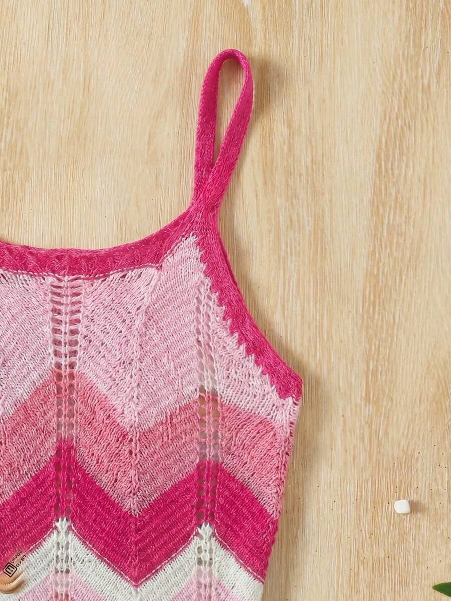 Girls' Summer Crochet Mesh Cami Dress Cover-Up, White Casual Beach Vacation Tween Girl