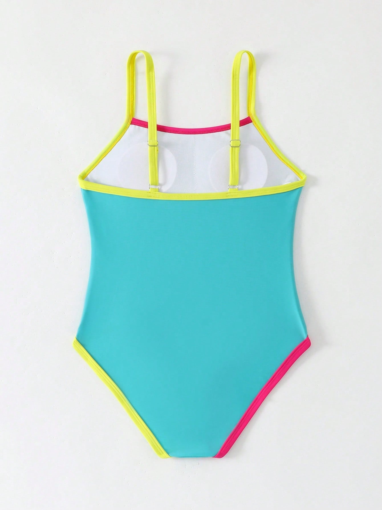 Tween Girls One-Piece Swimsuit With Adjustable Cross Straps, Suitable For Swimming, Summer Vacation, Beach And Seaside