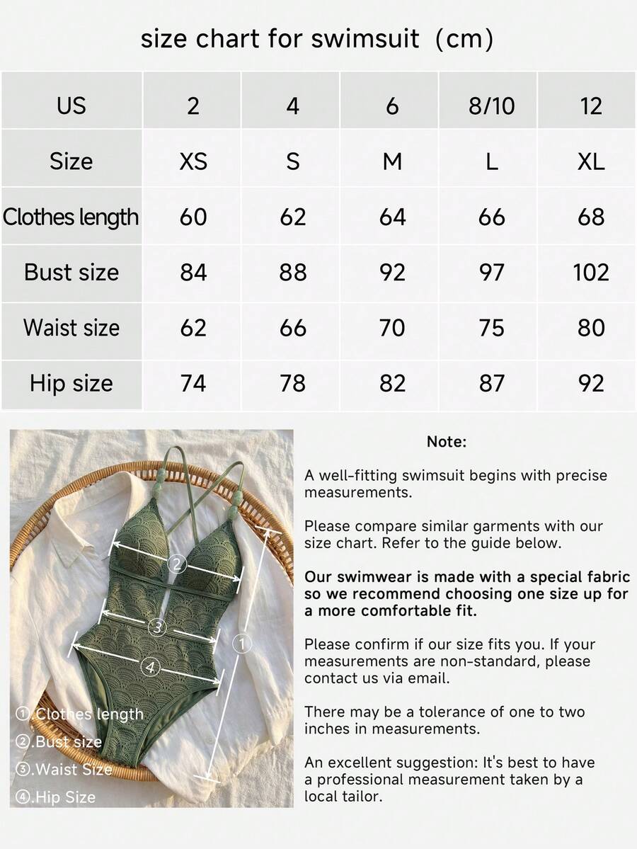 Women's fresh green boho one-piece swimsuit featuring a lace-up V-neckline, textured stretch fabric, and sleeveless design for beach and vacation wear.