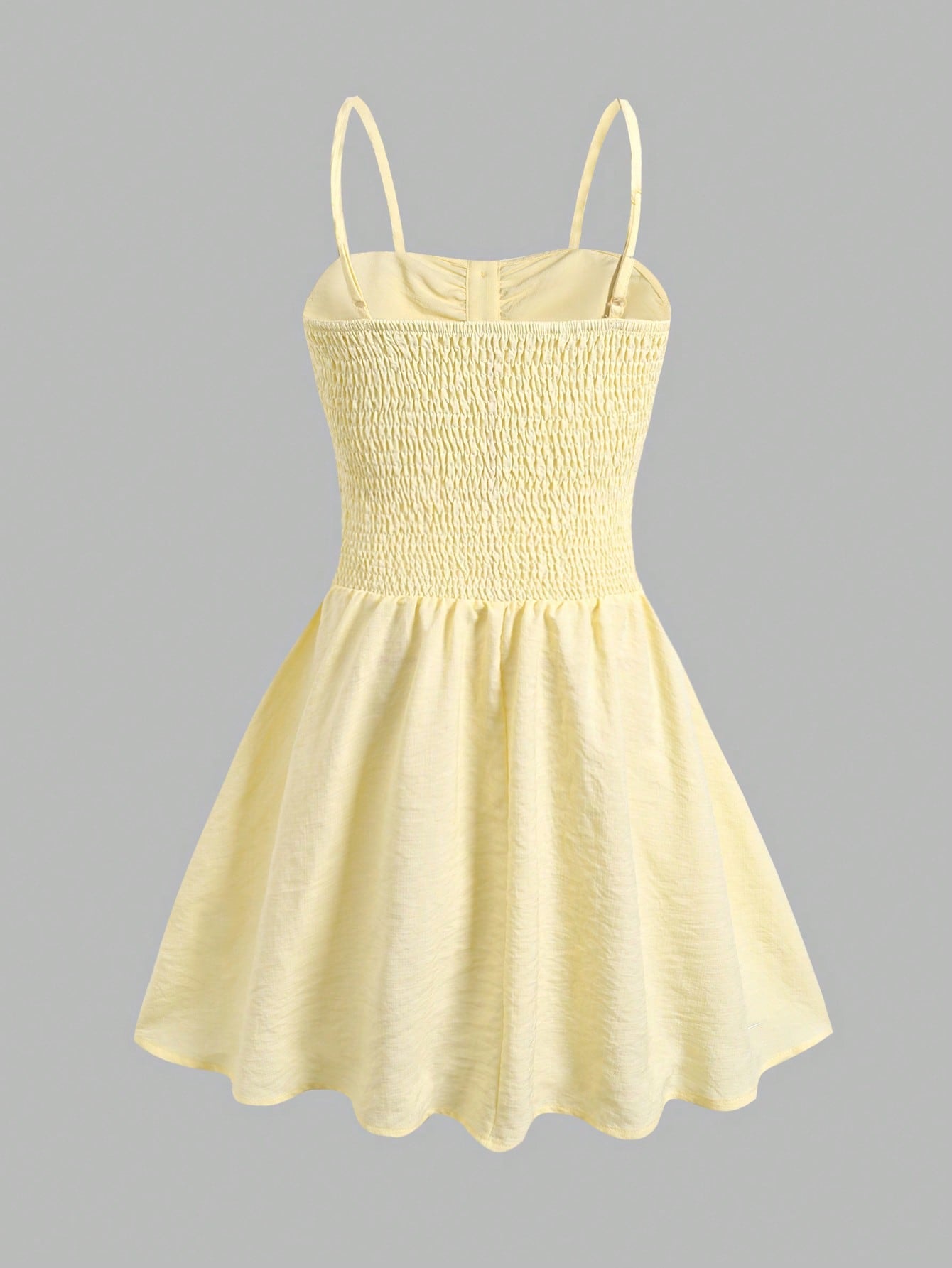 Tween girls strapless tube dress with plant print, belted high waist, tiered layer, zipper detail, flared hem, and short slim fit