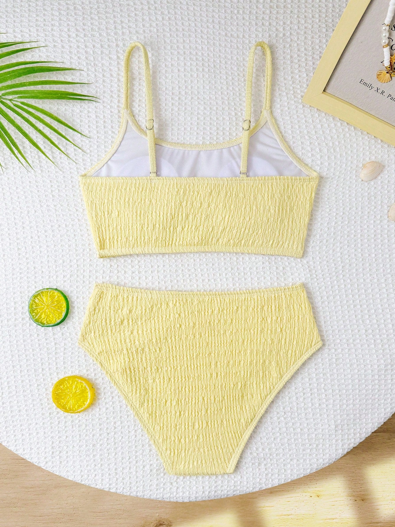 Tween Girls Bikini Sets, 2-Piece Swimsuit Set For Tween GirlsCute Fashionable Casual Elegant Sophisticated Swimwear, Suitable For Swimming, Summer Vacation, Beach, Seaside, Pool, Summer Holiday Party, Casual Getaway