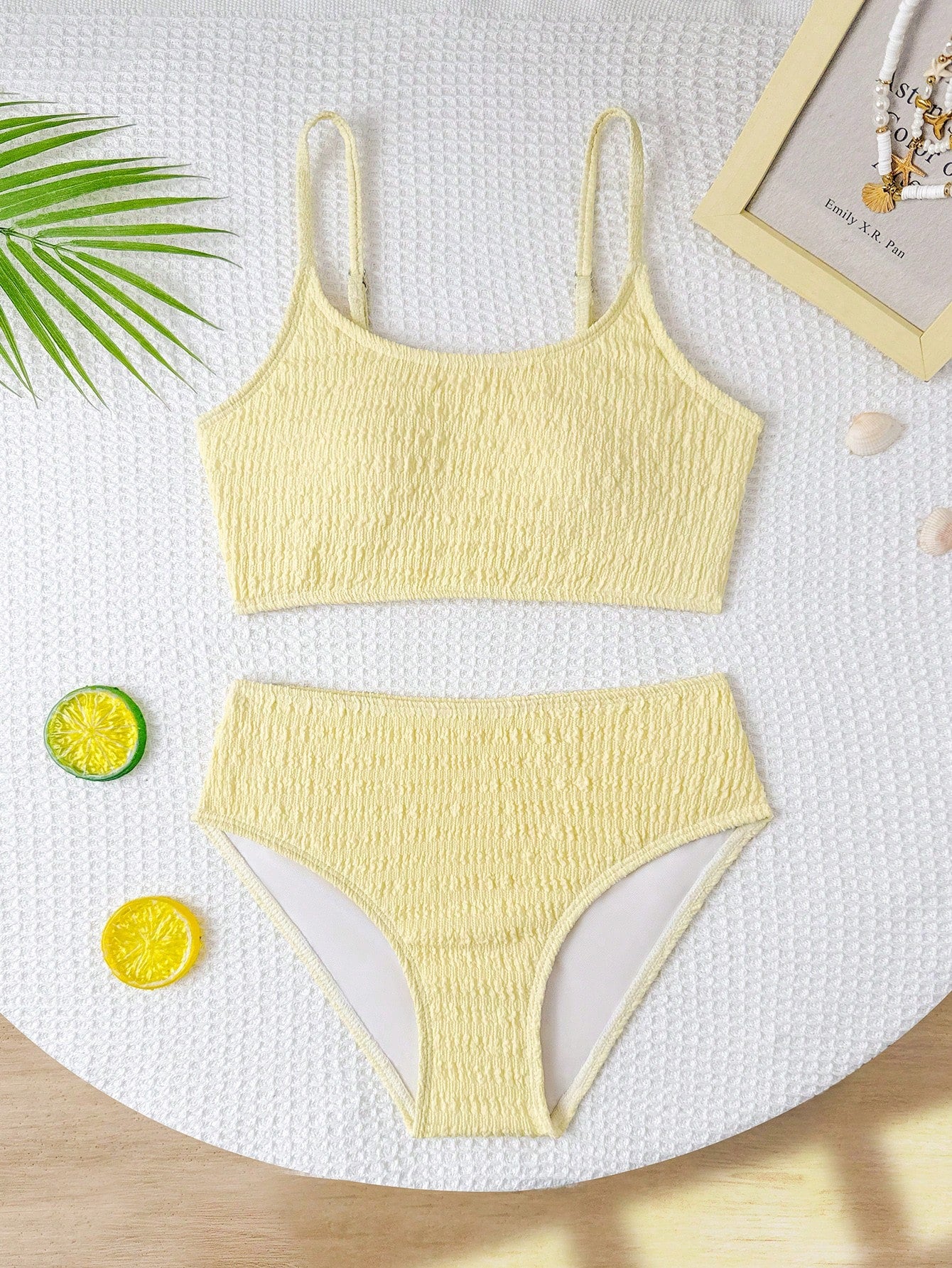Tween Girls Bikini Sets, 2-Piece Swimsuit Set For Tween GirlsCute Fashionable Casual Elegant Sophisticated Swimwear, Suitable For Swimming, Summer Vacation, Beach, Seaside, Pool, Summer Holiday Party, Casual Getaway