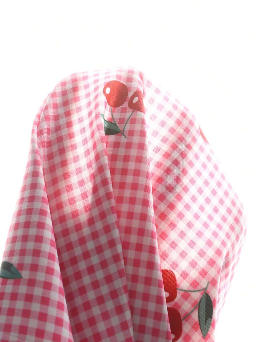 Black and white polka dot sleeveless A-line dress for tween girls featuring a scoop neck, high waist, and flared hem.