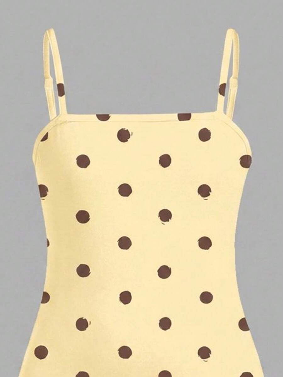 Tween girls multicolor floral midi cami dress with spaghetti straps, sleeveless design, loose fit, and vacation-inspired plant print.